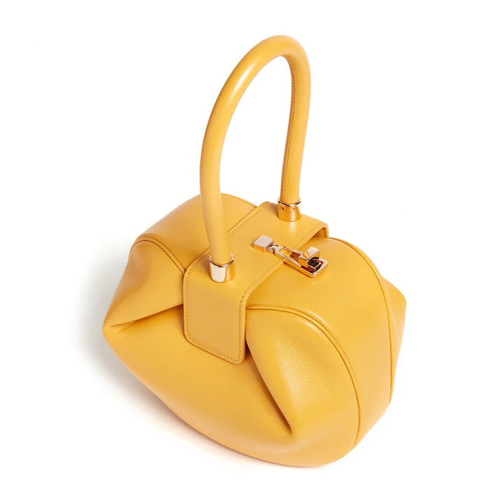 Sherry | Bolso de mano mini redondo con asa elegante y estiloso