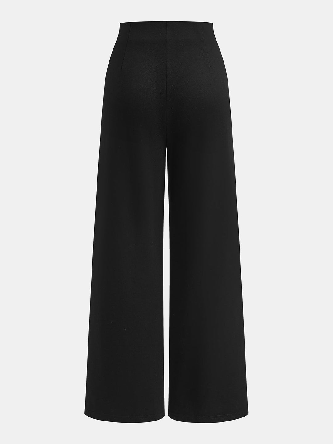Rebecca | Pantalones de mujer de talle alto con botones decorativos, estilo elegante