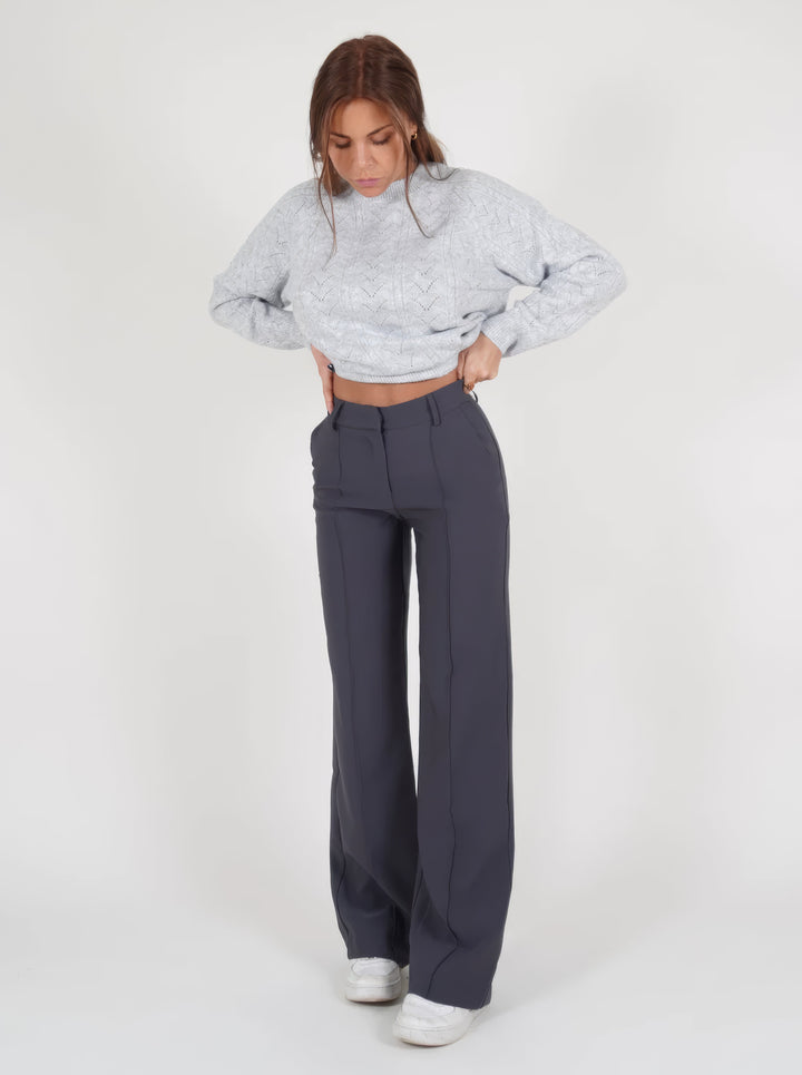 Lena | Pantalones elegantes para mujer de talle alto