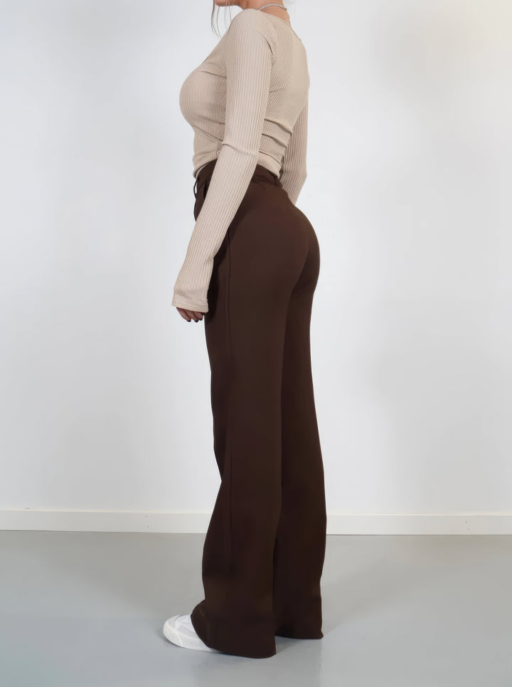 Lena | Pantalones elegantes para mujer de talle alto