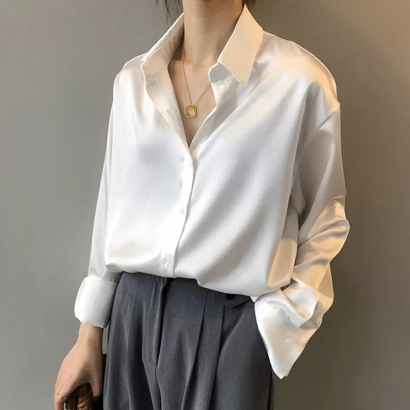 Myra | Blusa de seda de lujo para mujer