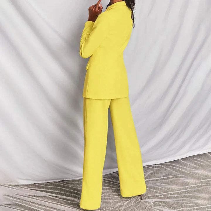 Courtney | Traje de mujer con pantalones, chaqueta larga y ancha