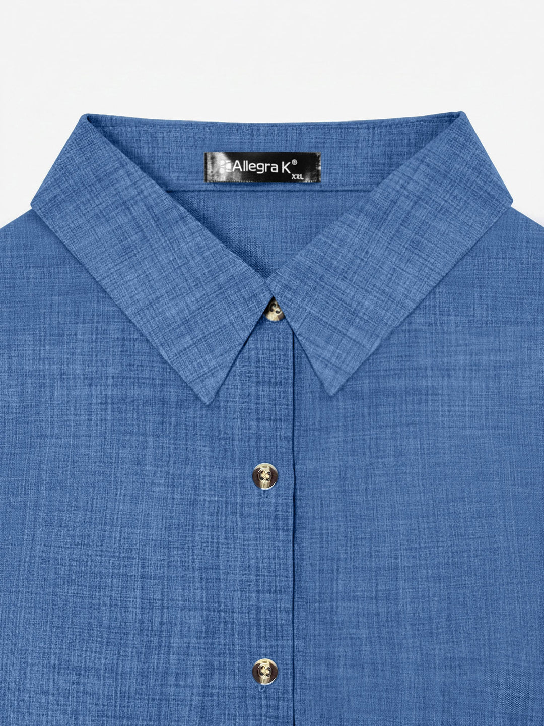 Dalilah | Camisa de mujer con cuello y manga larga, blusa elegante
