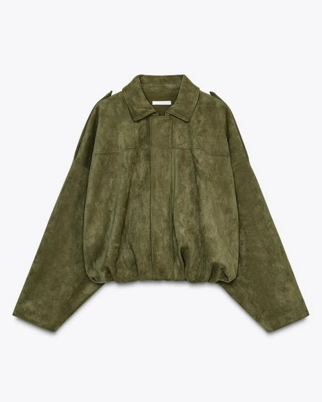 Bertha– Chaqueta de Ante Oversize para Mujer