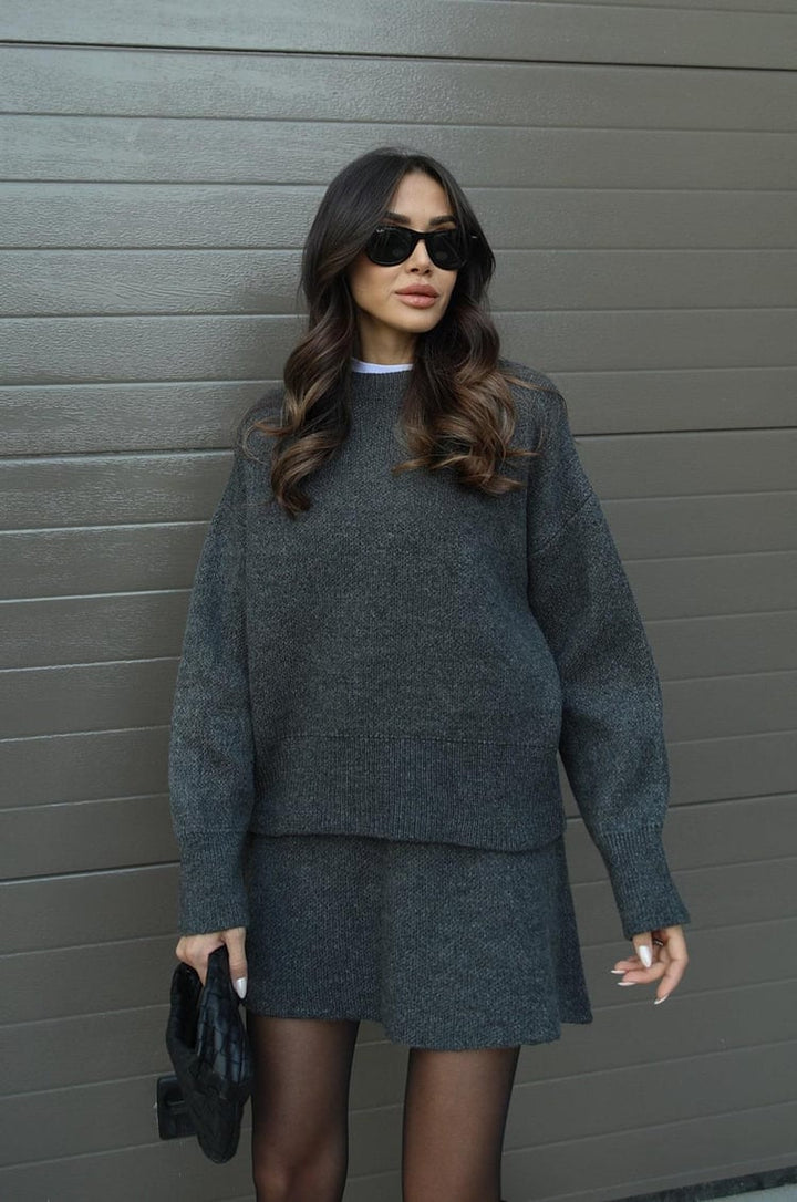 Seraphine | Conjunto de otoño de suave lana