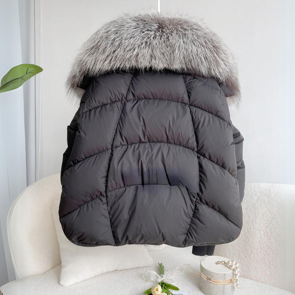 Elara - Chaqueta de Invierno para Mujer | Acolchada con Capucha | Cálida y Estilosa | Ideal para el Invierno