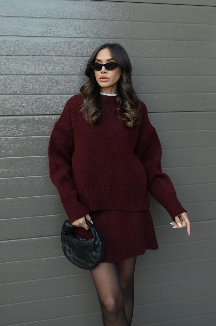 Seraphine | Conjunto de otoño de suave lana