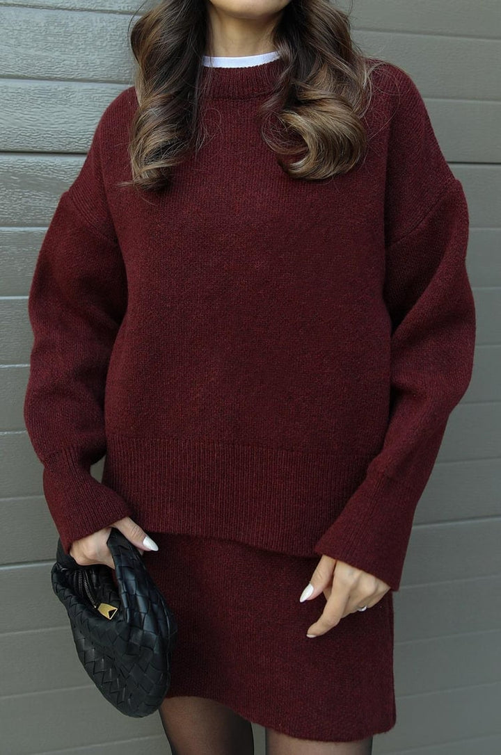 Seraphine | Conjunto de otoño de suave lana