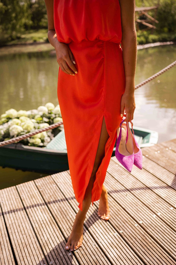 Etheldreda | Brielle – vestido de noche midi para mujer