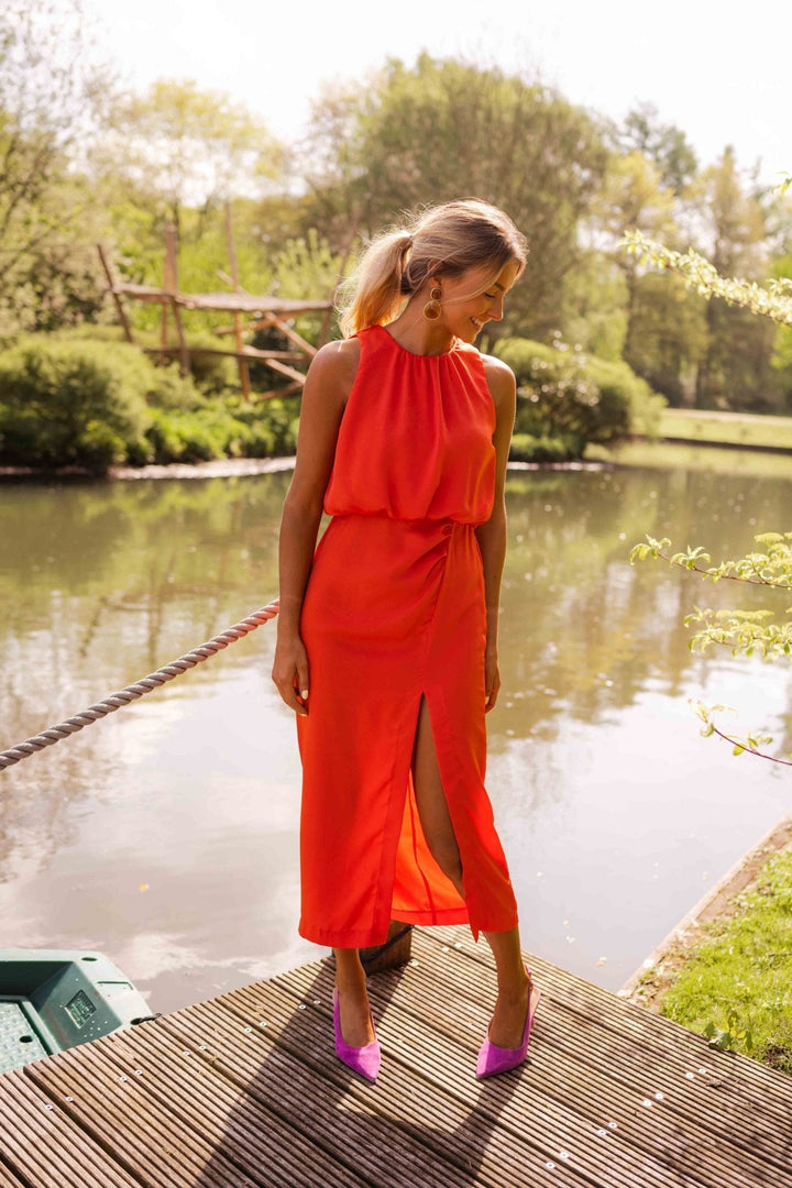 Etheldreda | Brielle – vestido de noche midi para mujer