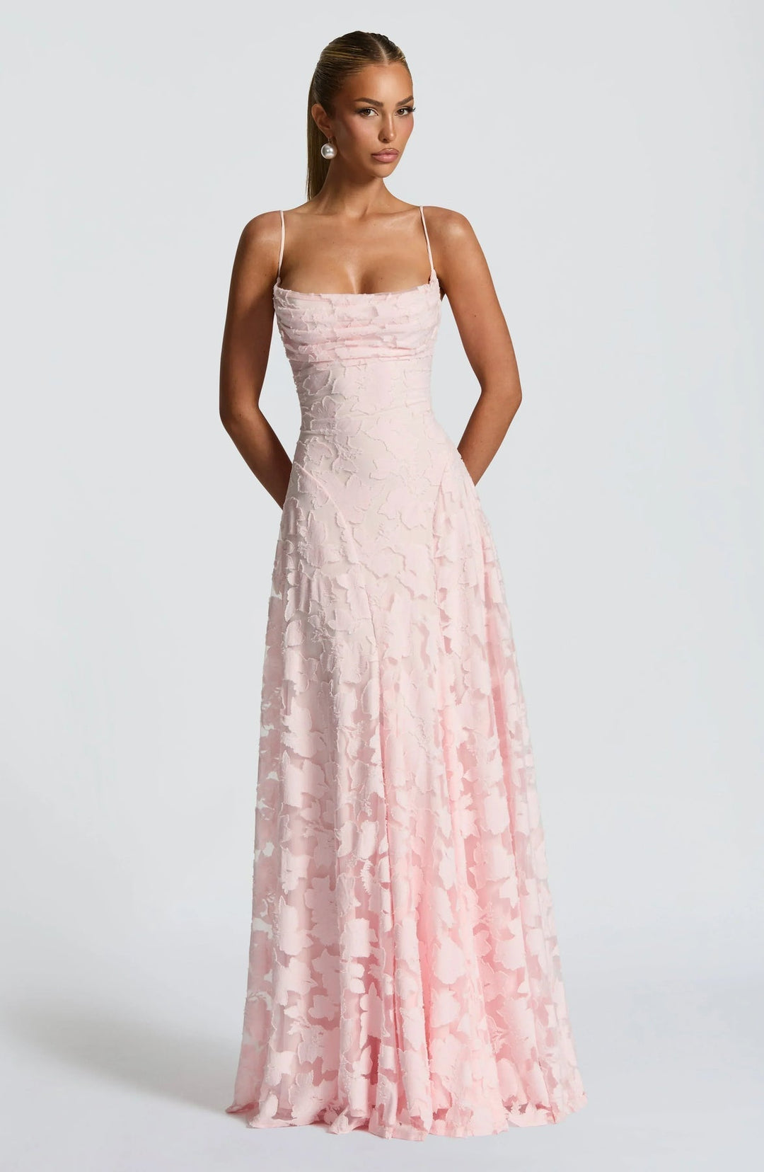 Lilly | vestido de noche femenino con corte en A, estilo maxi