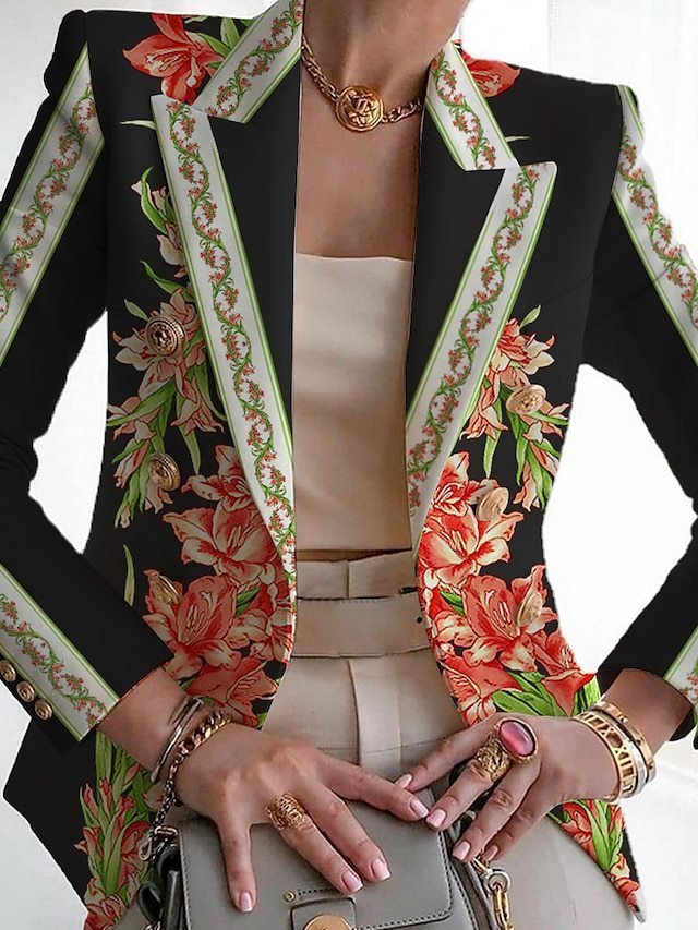 Liora - Chaqueta de mujer con flores | Informal