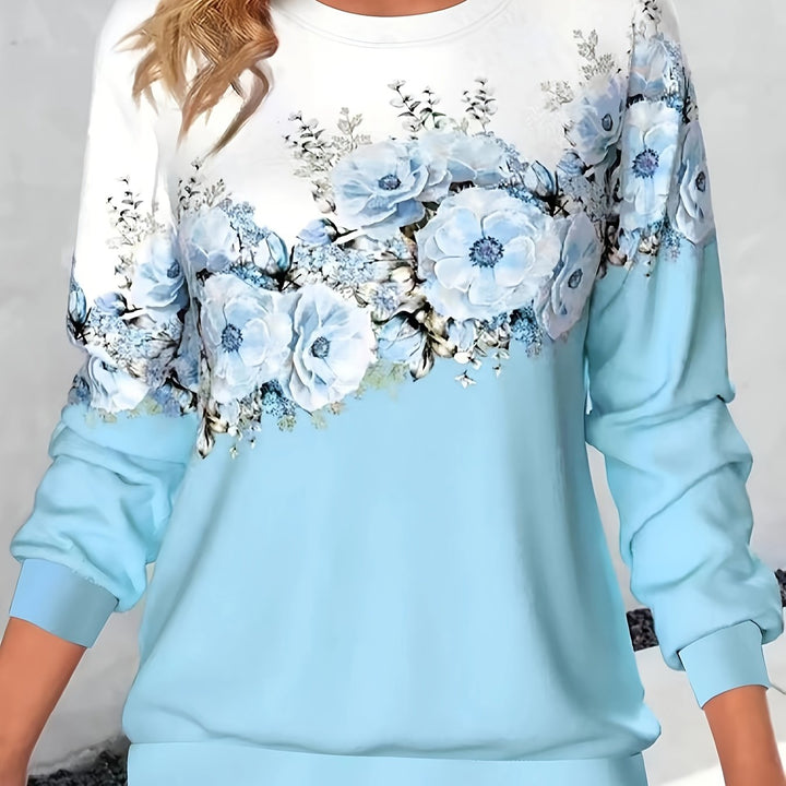 Ardelle - Sudadera Femenina con Motivo Floral