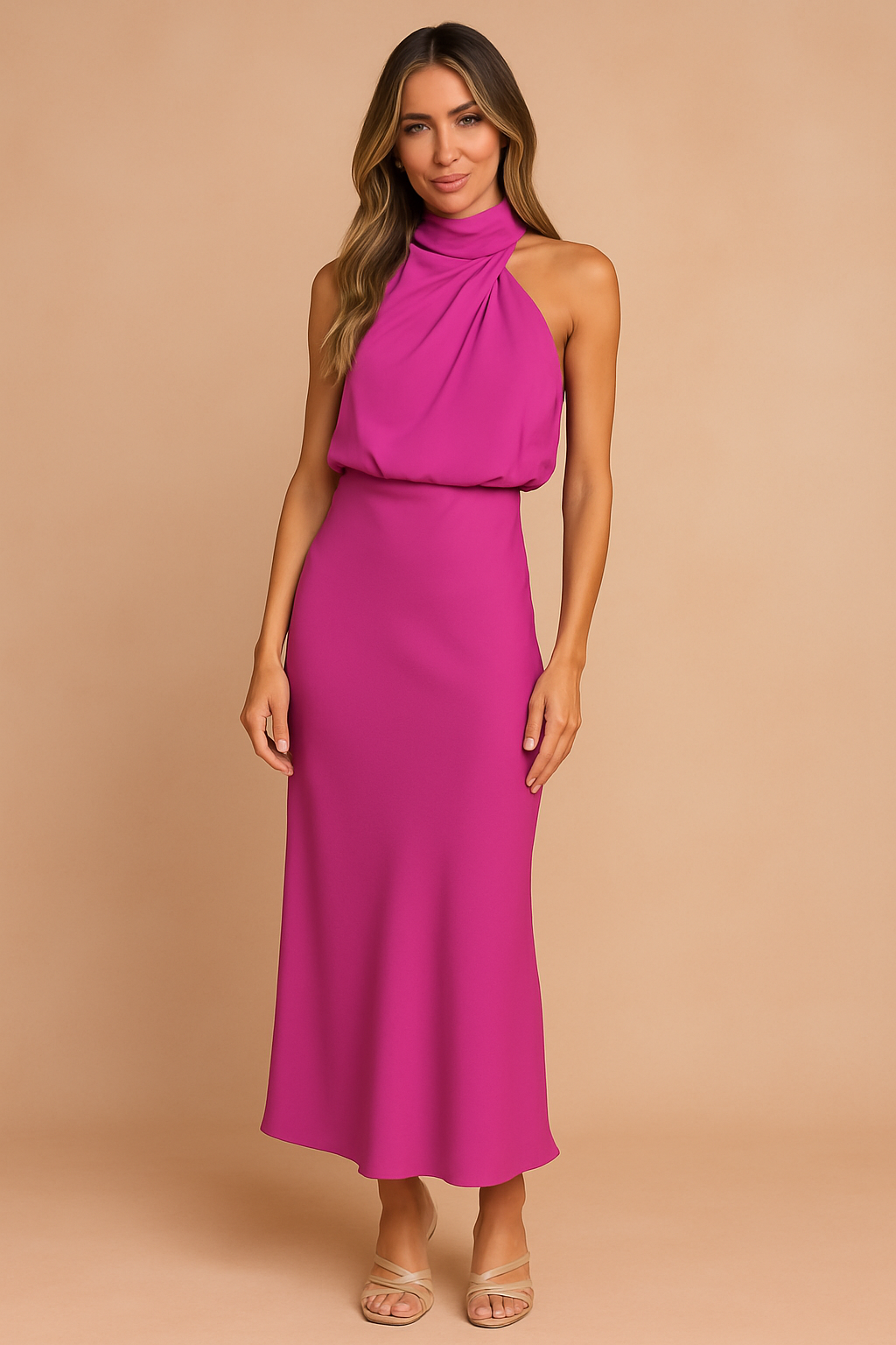 Madelyn | Vestido midi elegante para mujeres