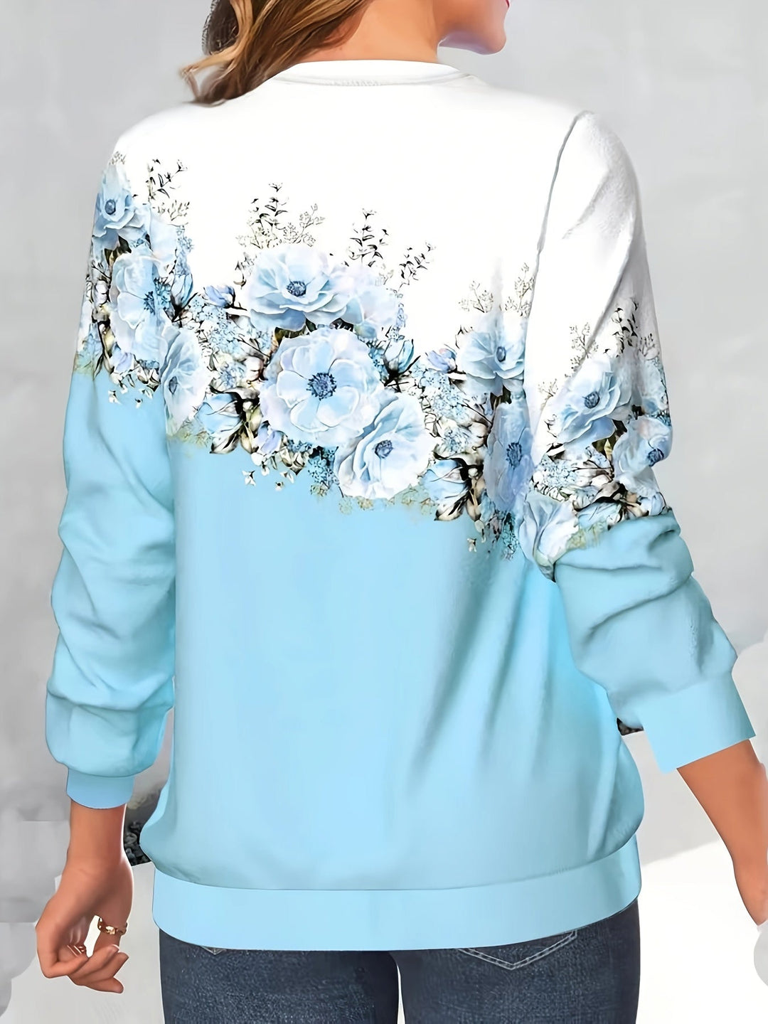 Ardelle - Sudadera Femenina con Motivo Floral