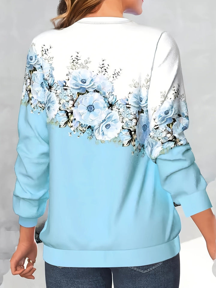 Ardelle - Sudadera Femenina con Motivo Floral