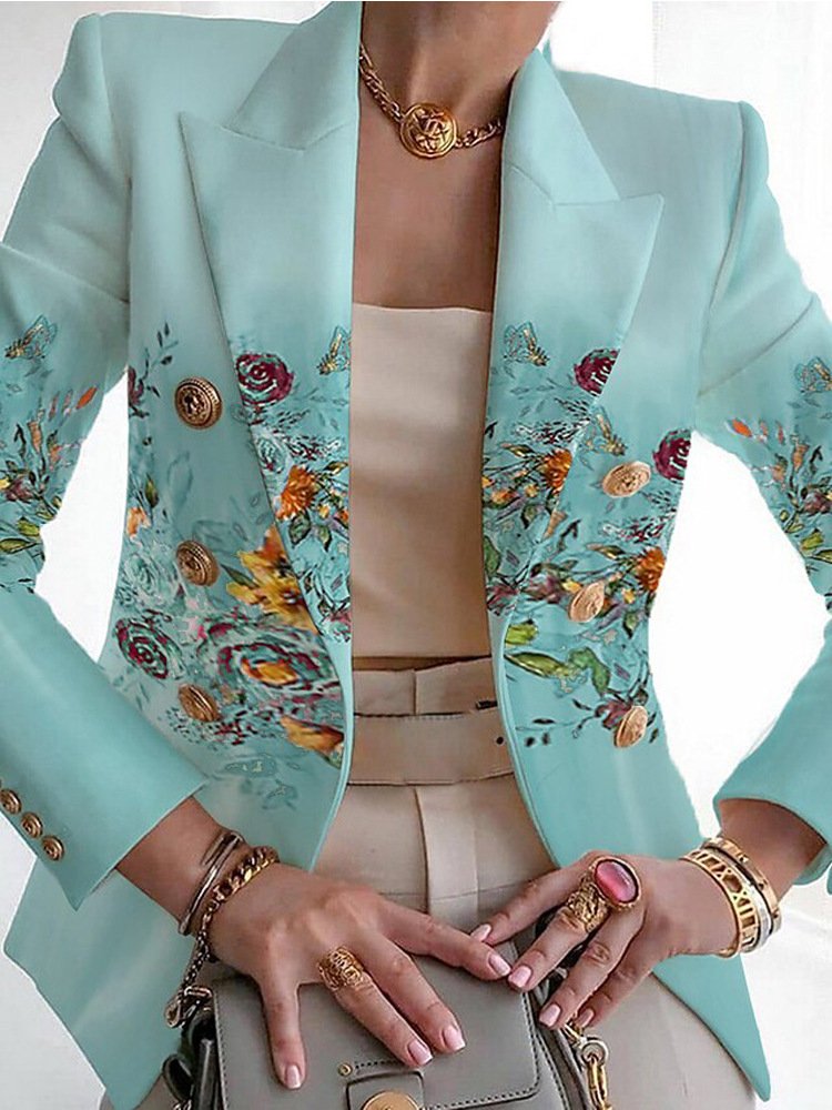 Liora - Chaqueta de mujer con flores | Informal