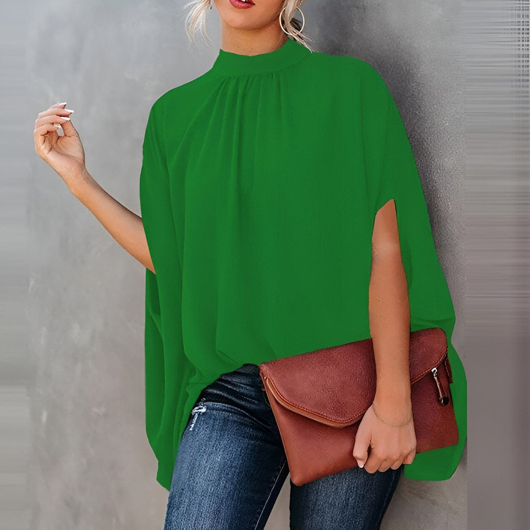 Madge | blusa elegante para mujer con diseño artístico, casual y estilosa