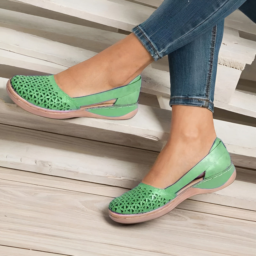 Irena | Zapatos ortopédicos de mujer con memoria y transpirables