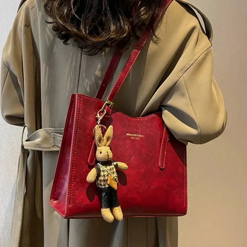 Zara | Elegante bolso de cuero + perchero para bolso gratuito