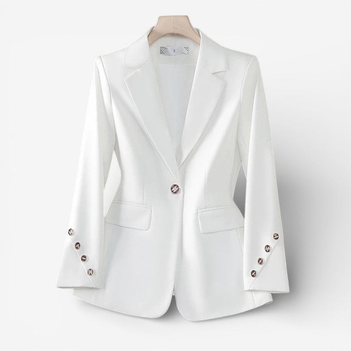 Joanna | Blazer de mujer con mangas largas y cierre de botones, elegante