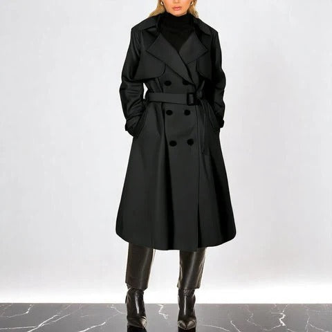 Lia | Abrigo de gabardina elegante para mujer