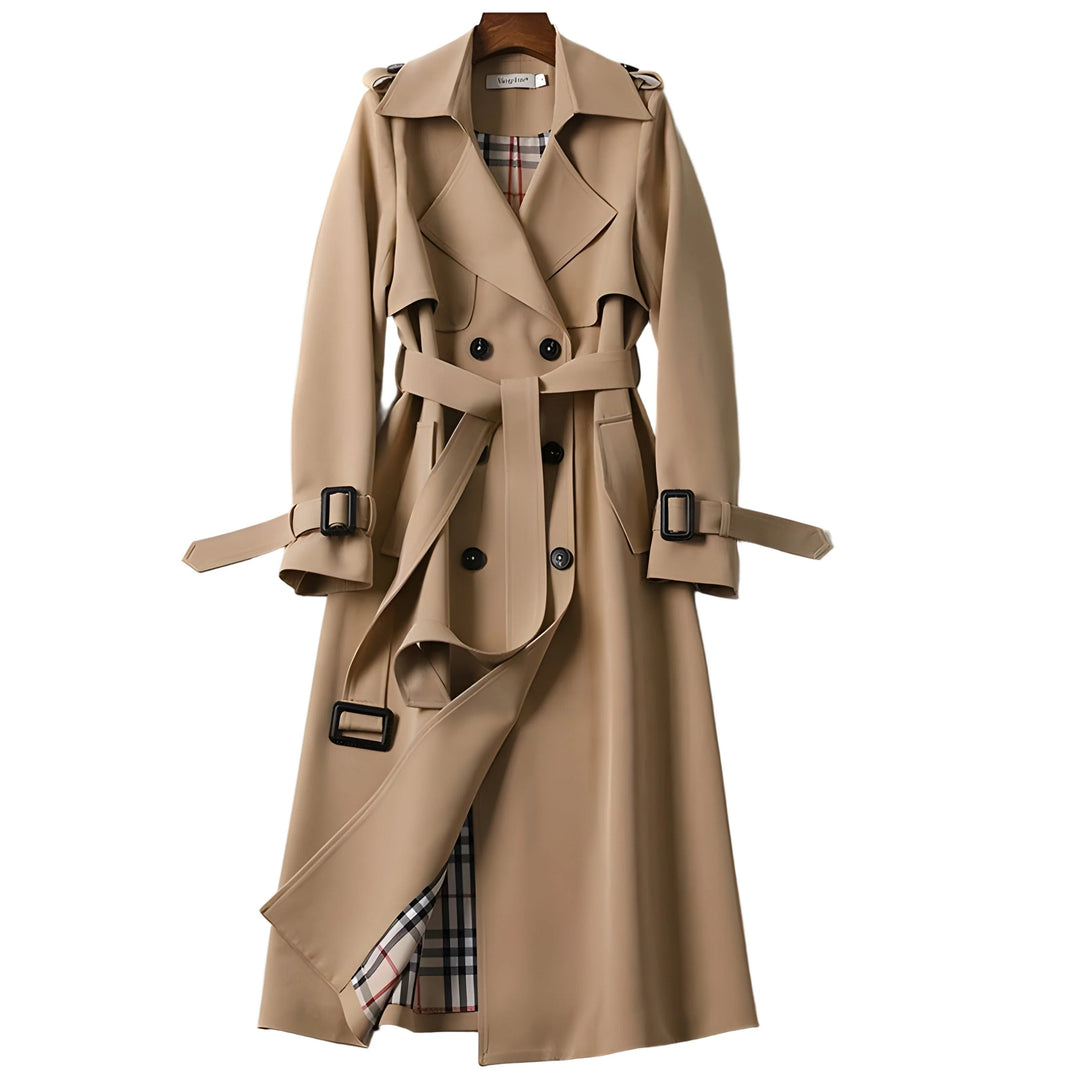 Lia | Abrigo de gabardina elegante para mujer