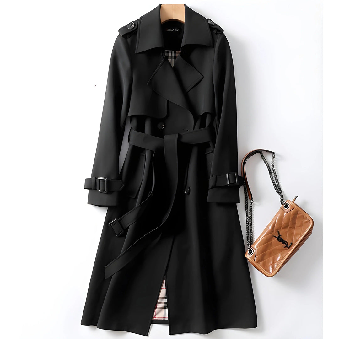 Lia | Abrigo de gabardina elegante para mujer