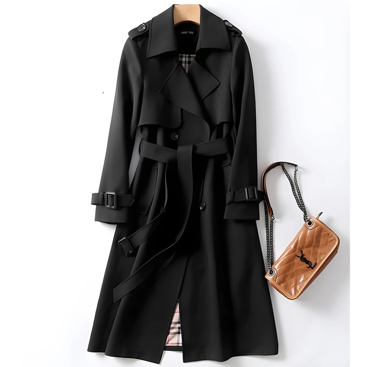 Lia | Abrigo de gabardina elegante para mujer