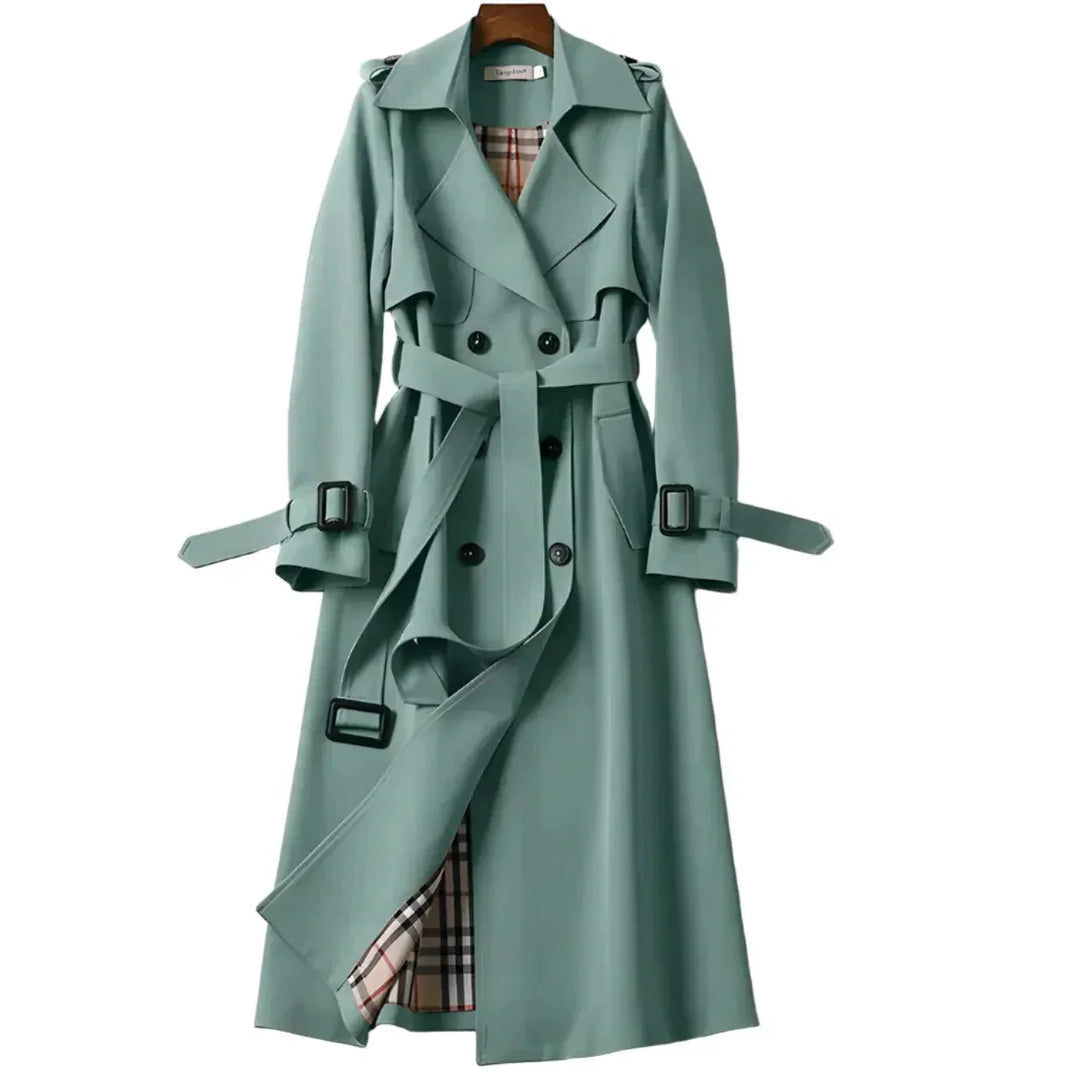 Lia | Abrigo de gabardina elegante para mujer