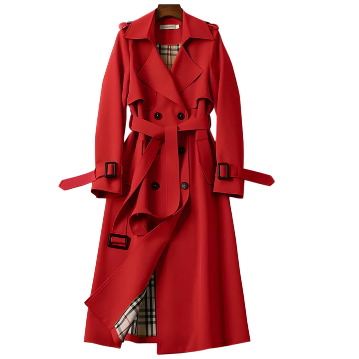 Lia | Abrigo de gabardina elegante para mujer