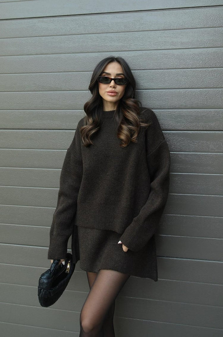 Seraphine | Conjunto de otoño de suave lana
