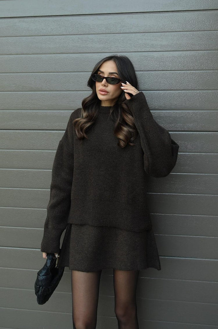 Seraphine | Conjunto de otoño de suave lana