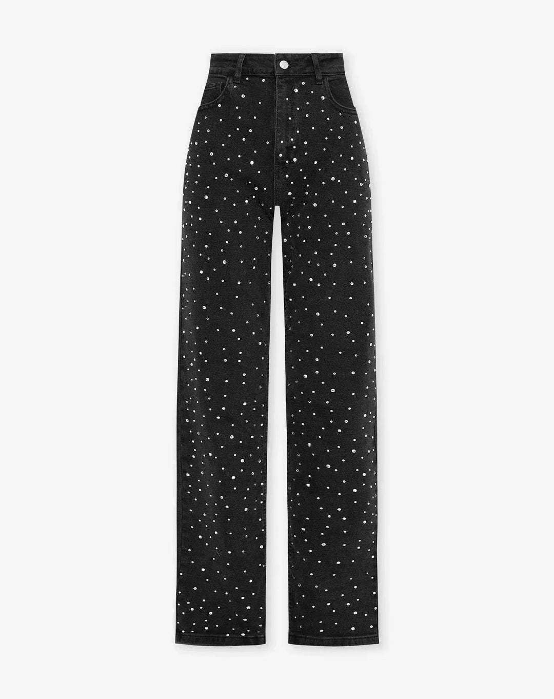 Kamila - Jeans slim fit brillantes con un toque de glamour