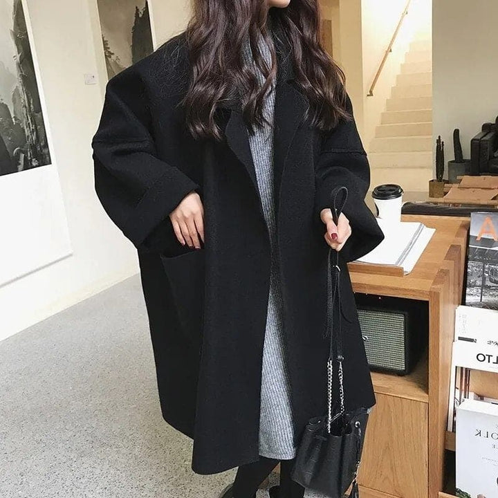 Helena | Abrigo de mujer oversize en estilo clásico