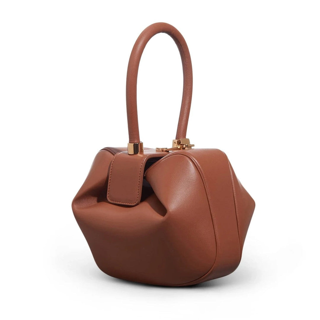 Sherry | Bolso de mano mini redondo con asa elegante y estiloso