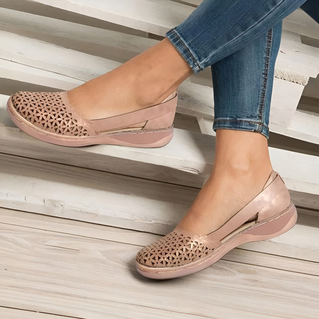 Irena | Zapatos ortopédicos de mujer con memoria y transpirables