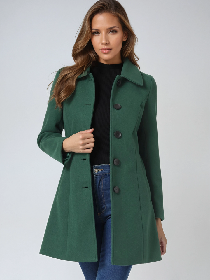 Isla | Trench clásico para mujer con botones y cuello