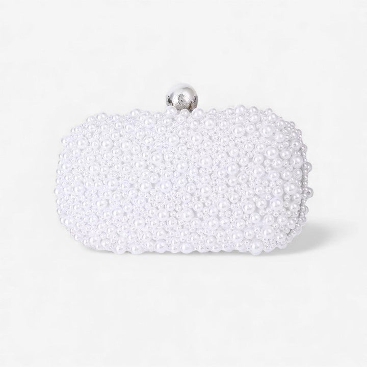 Beata - Bolso con correa de hombro desmontable y decoración de cuentas