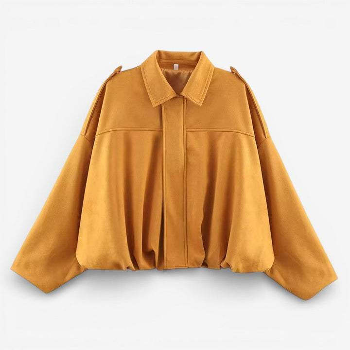 Karolina | Chaqueta de mujer con mangas largas y cuello solapa, de entretiempo