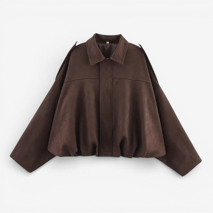 Karolina | Chaqueta de mujer con mangas largas y cuello solapa, de entretiempo